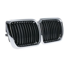 BMW E36 half plating grille