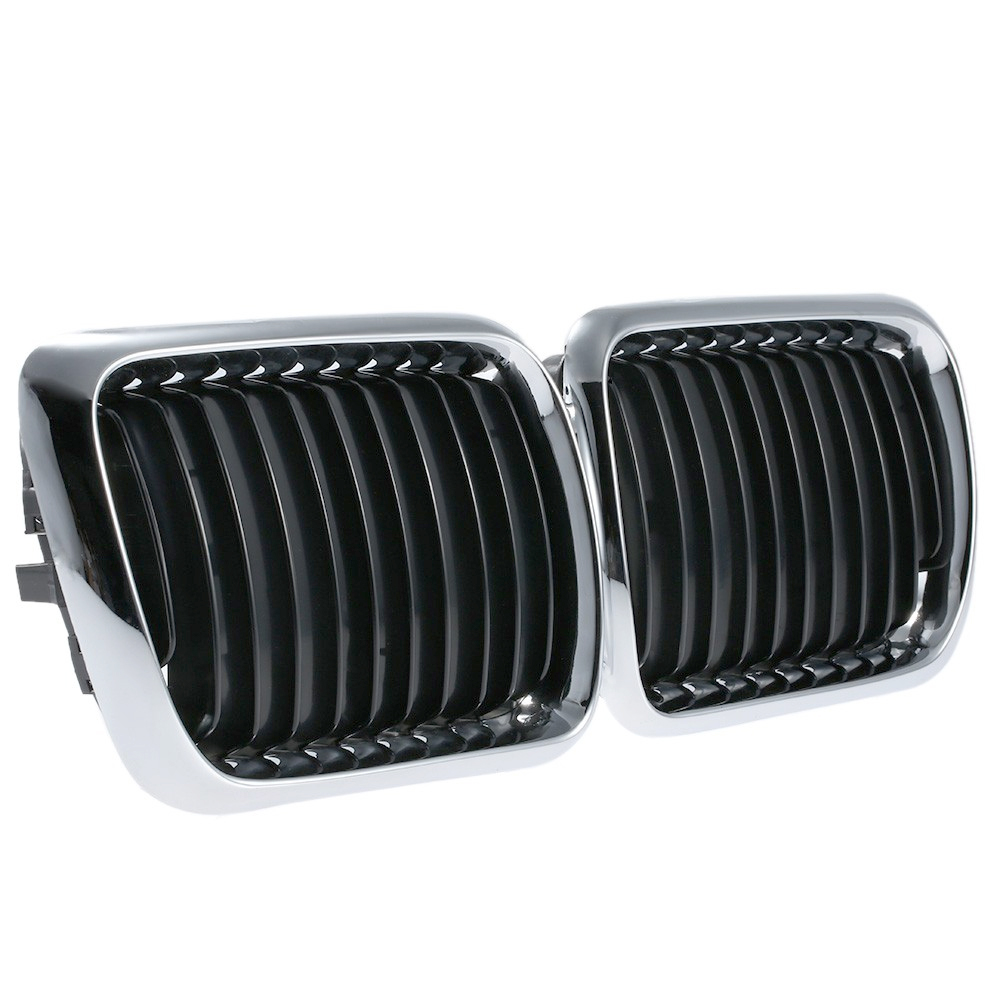 BMW E36 half plating grille