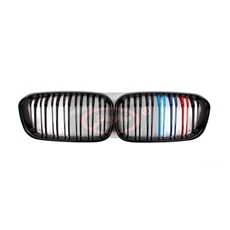 BMW F20 new bright black double M version of the grille